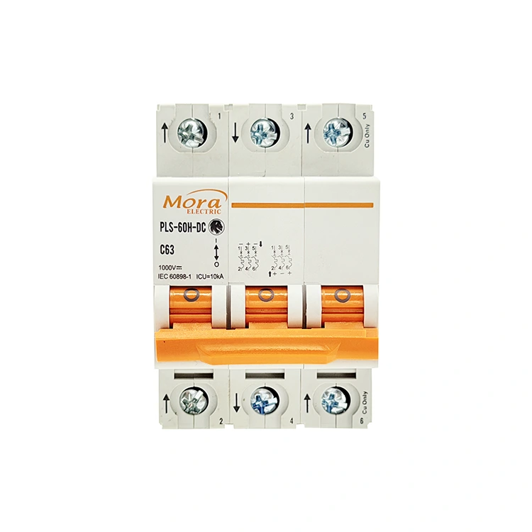 C65 interruptor da C.C. de 3 pólos