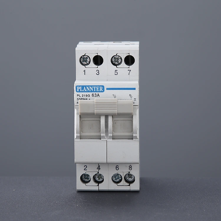 Interruptor modular de mudança elétrica